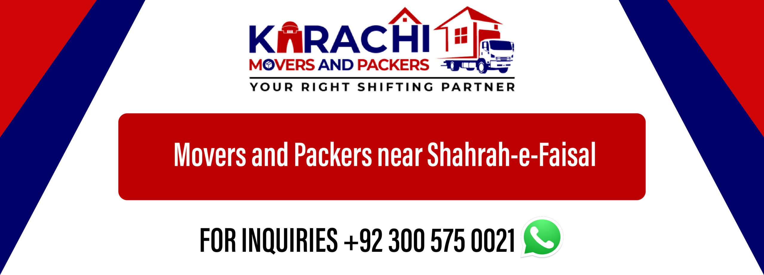 Movers and Packers near Shahrah-e-Faisal