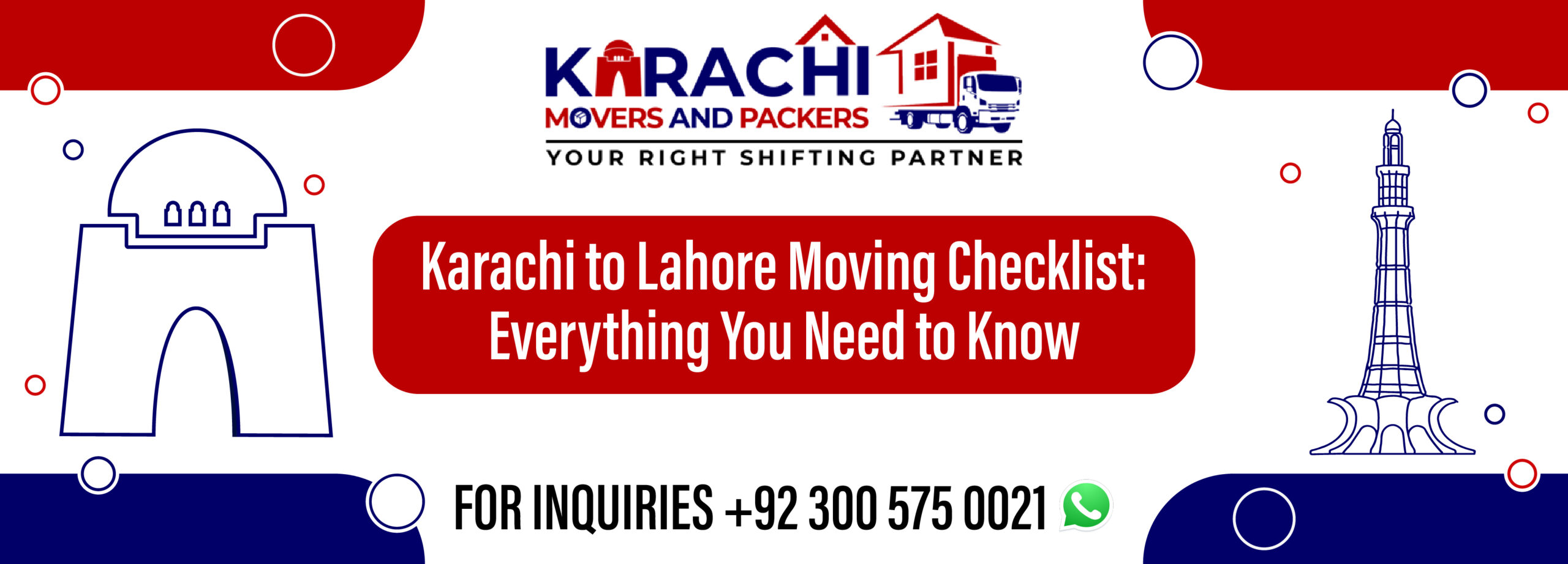 Karachi to Lahore Moving Checklist: Everything You Need to Know